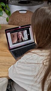 Online traject via teams